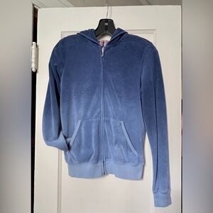 Vintage Y2K Original Juicy Couture Ombré Terry Zip Hoodie Tracksuit Jacket